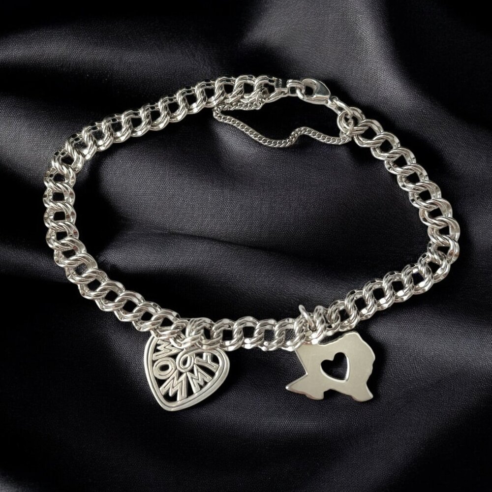 James Avery .925 Sterling Silver 2 Charms Women's